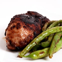Spicy Balsamic Pork Chops