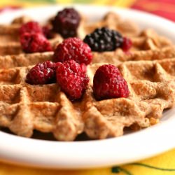 Vegan Banana Waffles