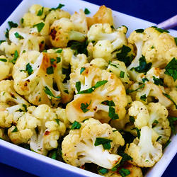 Garlic Roasted Cauliflower