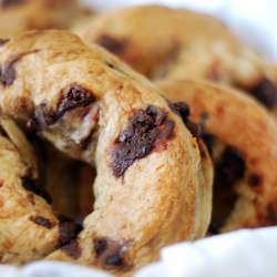 Chocolate Chunk Bagels