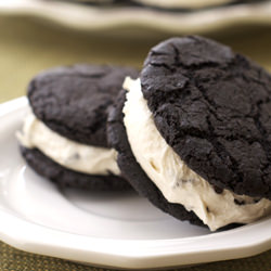 Cookie Dough Brownie Sandwiches