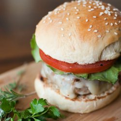 Herb-Grilled Turkey Burgers