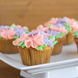 Flower Cupcakes