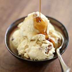 Roasted Banana Ice Cream