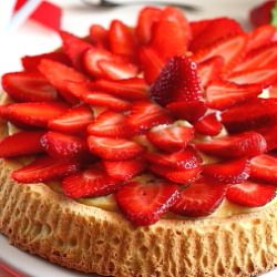 Vanilla Tart with Strawberry