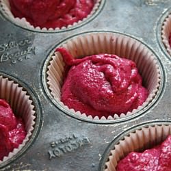Pink Cupcakes – Made with Beets!