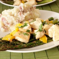 Lemon Chicken & Asparagus