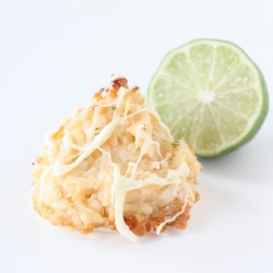 Coconut Lime Macaroons