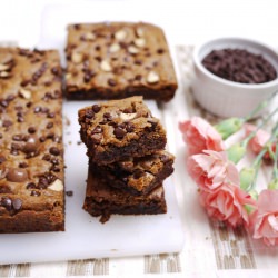 Malted Whopper Blondies