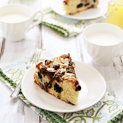 Blueberry Lemon Curd Coffee Cake