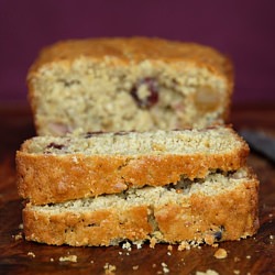 Cranberry Cardamom Tea Bread