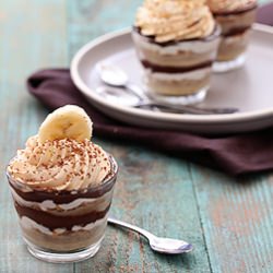 Rum and Caramel Banana Cream Trifle