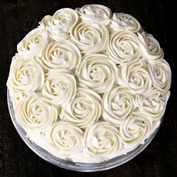 Red Velvet Rose Cake