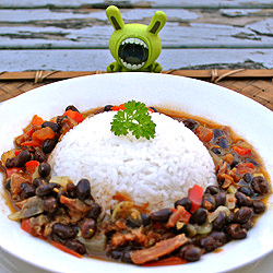 Cuban Inspired Black Beans