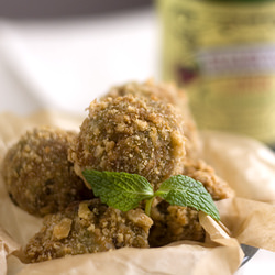 Minted Mushy Pea Croquettes