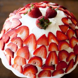 Strawberry-Ricotta Cake