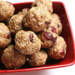 Spiced Cranberry Energy Balls