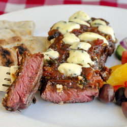 Blue Cheese Steak Puttanesca