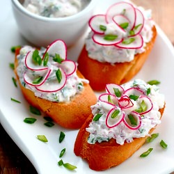 Dip with Radishes