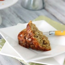 Banana Butterscotch Cake