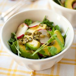 Watercress Avocado Salad