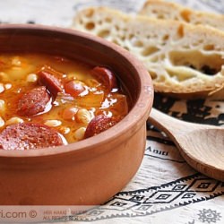 Dried Beans with Sausage