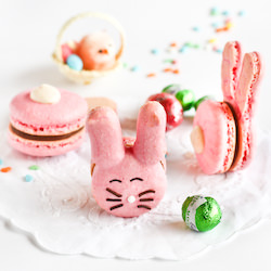 Easter Bunny Macarons