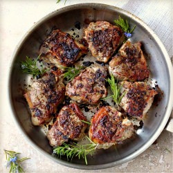 Porcini and Rosemary Crusted Lamb