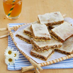 Pecan, Coconut and Lemon Bars