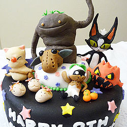 9th Anniversary FFXI Cake