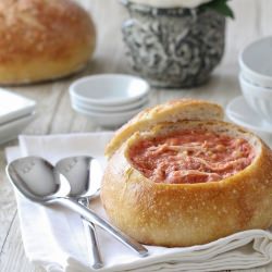 Creamy Tomato Soup with Chicken