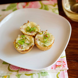 Swiss and Ham Tartlets