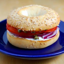 Perfect Bagel Sandwich