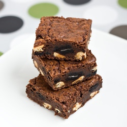 Oreo White Chocolate Chip Brownies