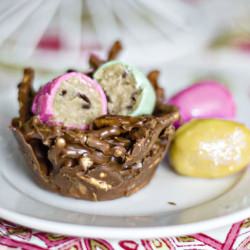 Cookie Dough Eggs and Chocolate PB