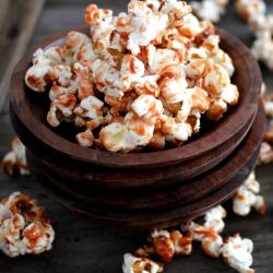 Cheerwine Caramel Corn