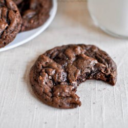 Mocha Almond Fudge Cookies