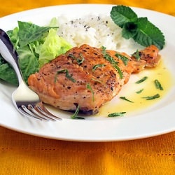 Arctic Char with Sweet & Sour Sauce