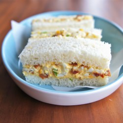Bacon And Egg Tea Sandwiches