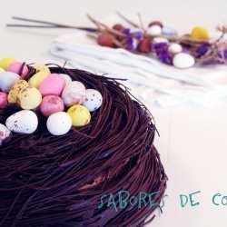 Pascua Chocolate Nest Cake