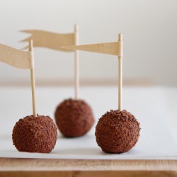 Chestnut And Chocolate Pearls