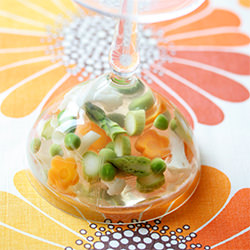 Vegetable Aspic in Lemon Jelly