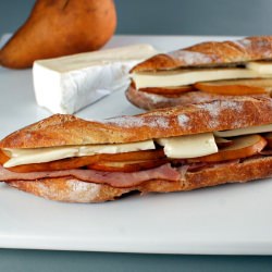 PB & J — Pear, Brie & Jambon