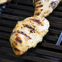 Rosemary Mustard Grilled Chicken