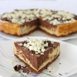 Bailey’s Marbled Cheesecake