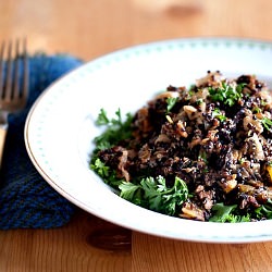 Black Quinoa & Red Lentil Salad
