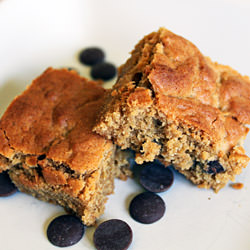 PB Chocolate Chip Bars