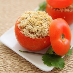 Cous-Cous Stuffed Tomatoes