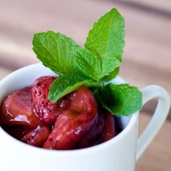 Slow-roasted Balsamic Strawberries