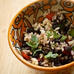 Black Bean and Rice Salad